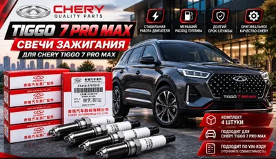 Свечи зажигания CHERY для Chery Tiggo 7 Pro Max