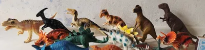 Игрушки - динозавры, 13 шт. 1