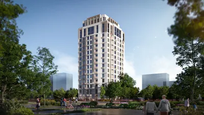 Премиум 3-комнатная 110.3 м² у м. Буюк Ипак Йули 1