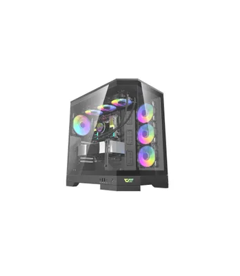 darkFlash DQX90 BLACK ПК korpusi (ATX, 4x Fans) 1