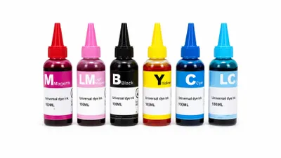 Чернила Universal dye ink - Y/M/C/B/LM/LC100ml