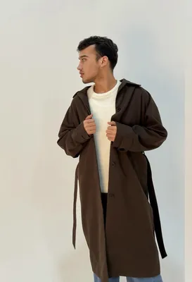 тренч плащ мужской H&M 1