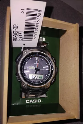 часы casio pro trek prg-505t-7dr 1