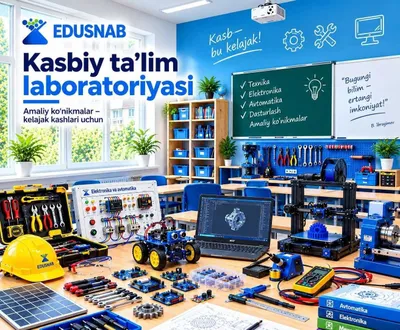 Ta'lim laboratoriyasi jihozlari: elektr stendi kontroller mexatronika 1