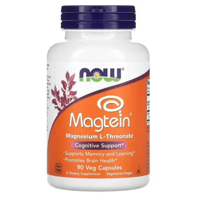 NOW Foods NOW Magnesium L-Threonate Magtein L-треонат магния magniy 1