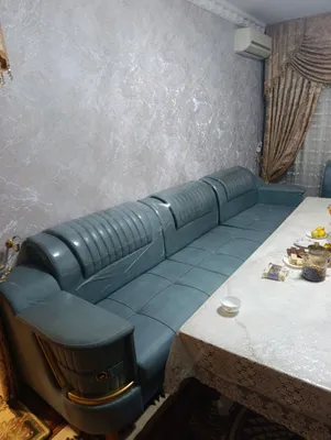 yumshoq mebel: divan va pufik 1