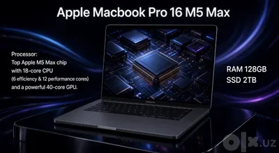 Apple Macbook PRO 16 M5 MAX 128gb 2 tb 1