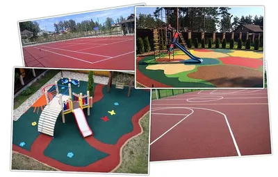 Бесшовное резиновое покрытие. 1