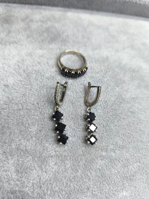 комплект из серебра 925 пробы