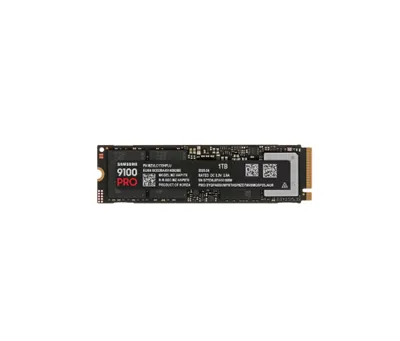 - Твердотельный накопитель SSD M.2 1TB Samsung 9100 PRO NVMe PCIe 5.0 1