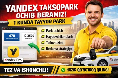 Yandex Taksopark ochib beramz 1