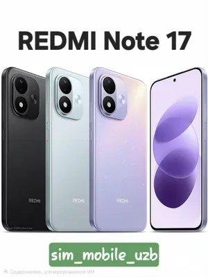 REDMI Note 17 4G (2026) New Super Skidka+Garantiya+Dastavka 1
