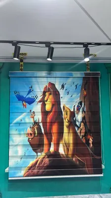 3D bosmali va logotipingiz tushirilgan jalyuzilar 1