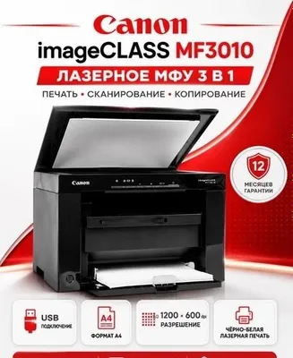 Canon 3 в 1, модель 3010, универсальный вариант 1