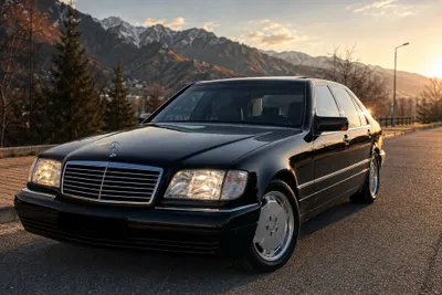 Mercedes w140 280 | 1995-yil | Qora metallik kalta kuzov