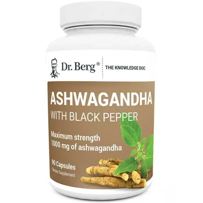 Dr Berg Ashwagandha Black Pepper Dr Berg Ашваганда с биоперином 1