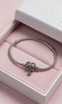 Kapalak qulfiga ega Pandora kumush bilaguzuk 1