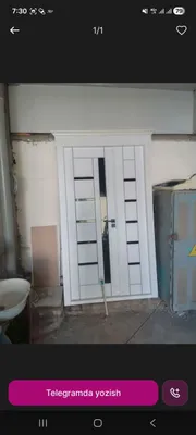 MDF eshiklar ikki qanotli