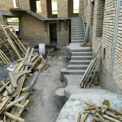 Услуги по изготовлению бетонных лестниц 1