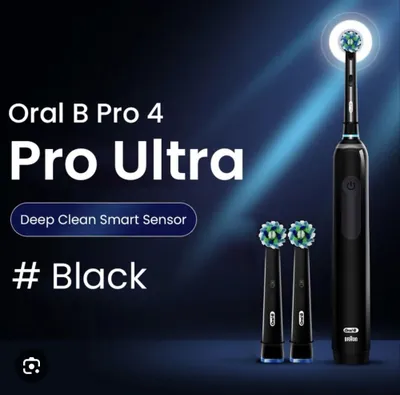 Oral-b PRO4 Ultra elektr tish cho‘tkasi + 3 ta nasadka 1