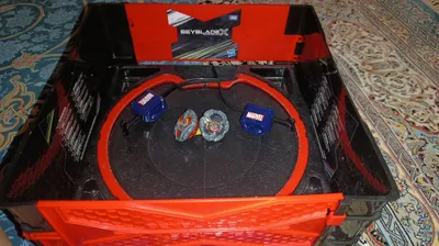 beyblade x marvel collab limited with stadium 1