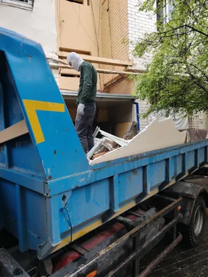 Услуги самосвала Isuzu по вывозу мусора 1