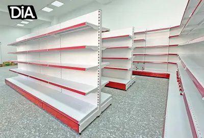 Железный стеллаж, торговая полка — железные стеллажи для магазина 1
