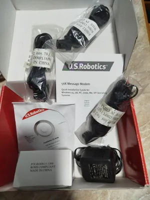 U.S.Robotics 56K yangi. Bir marta ham ishlatilmagan. 1