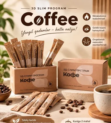 Kofe NL / Оздирувчи кофе НЛ 1