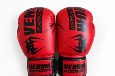 Боксерские перчатки Venum Training Camp (красные) 1