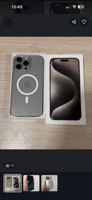 Продаётся iPhone 15 Pro, состояние идеальное, 80%, цена 8 млн 1