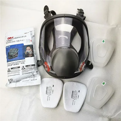 Ko‘mirli filtrli yangi respirator-niqob, qayta foydalaniladigan 1