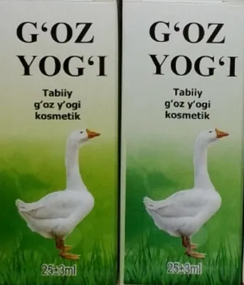 Gʻoz yogʻi Tabiiy g'oz y'ogi kosmetik 1