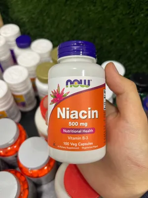 Niacin 500 mg 100 Capsules – поддержка сердца и энергии
