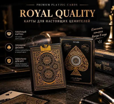 Игральные карты Премиум качества
