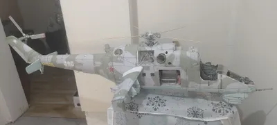 Mi-24 vertolyoti maketi 1