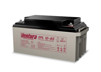 UPS/IBP uchun Ventura GPL 12 volt-65 a/soat akkumulyator