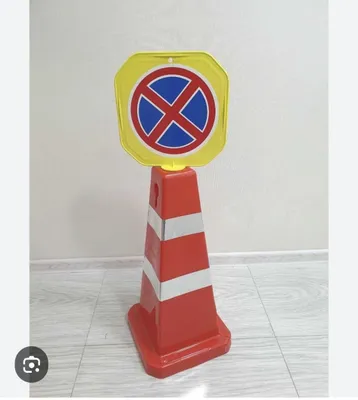 Yo‘l belgisi uchun plastik taglik, 4 xil 1