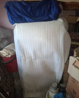 Старый рабочий холодильник 1