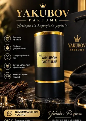 YAKUBOV PARFUME — премиальные духи для мужчин и женщин 1