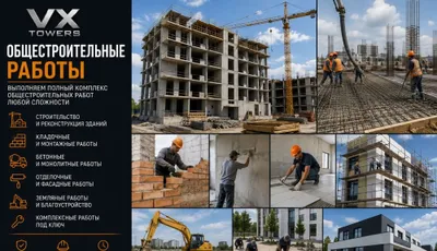 VX TOWERS Общестроительные работы