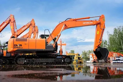 Hitachi ZX240-5A gusenitsali ekskavatori 1