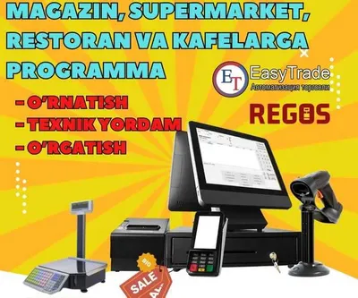 Kassa apparati POS tizimi monoblok kassa do‘kon uchun
