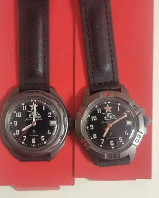 Vostok Komandirskie soatlari 1