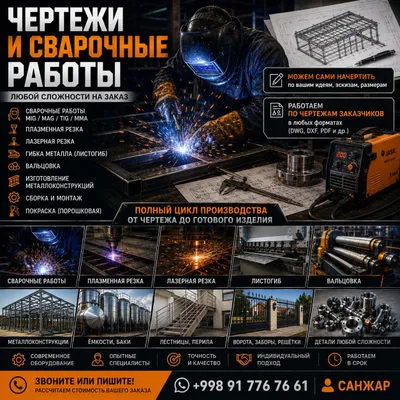 Изготовление металлоконструкций и изделий из металла на заказ 1
