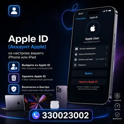 iPhone va iPad sozlamalaridan Apple ID | iCloud’ni o‘chirish 1