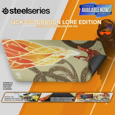 Steelseries Qck CS2 Edition XXL gilamchasi (o‘lchami 900×400×2 mm), original
