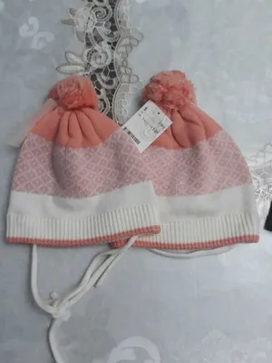 H&M (Amerika)dan 6-12 oylik qizlar uchun shapka