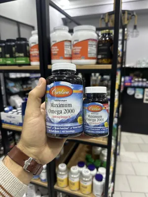 Carlson Maximum Omega-3 2000 mg 90 + 30 капсул 1