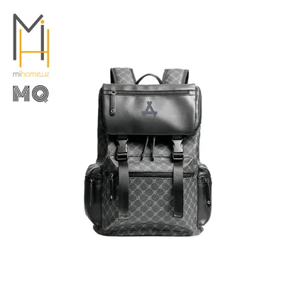 Рюкзак Money Queen Black Leather 1